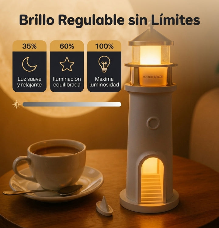 Faro Luna – Iluminación Decorativa con Bluetooth incorporado