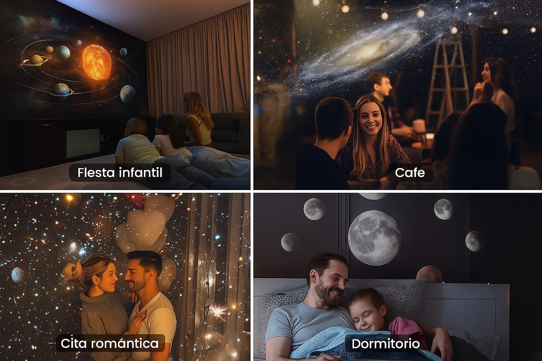 Proyector Galaxia – Iluminación Cósmica Ambiental