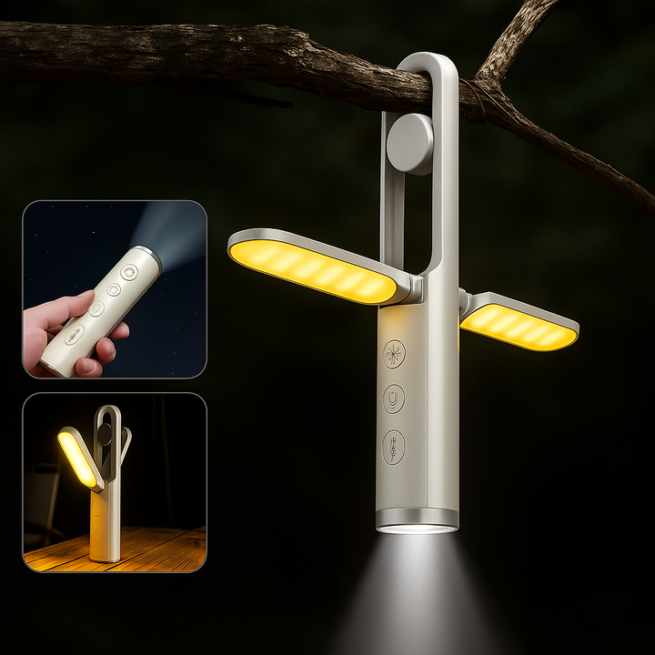 Linterna Led Multifuncion – Funcional y Recargable