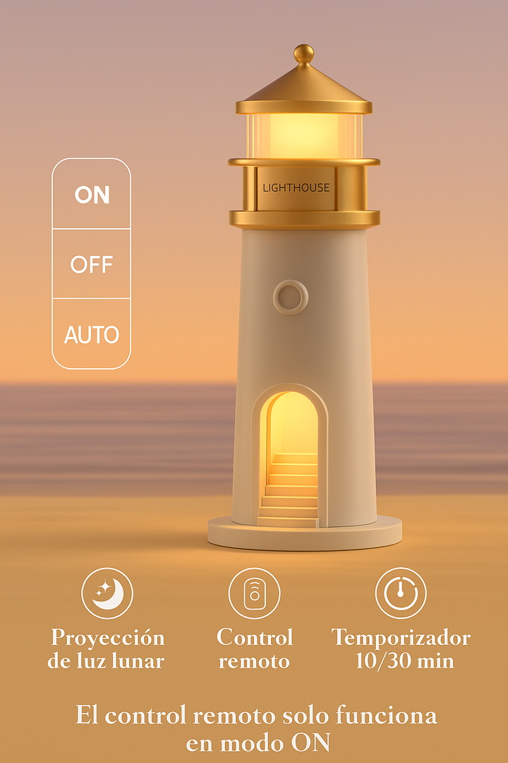 Faro Luna – Iluminación Decorativa con Bluetooth incorporado