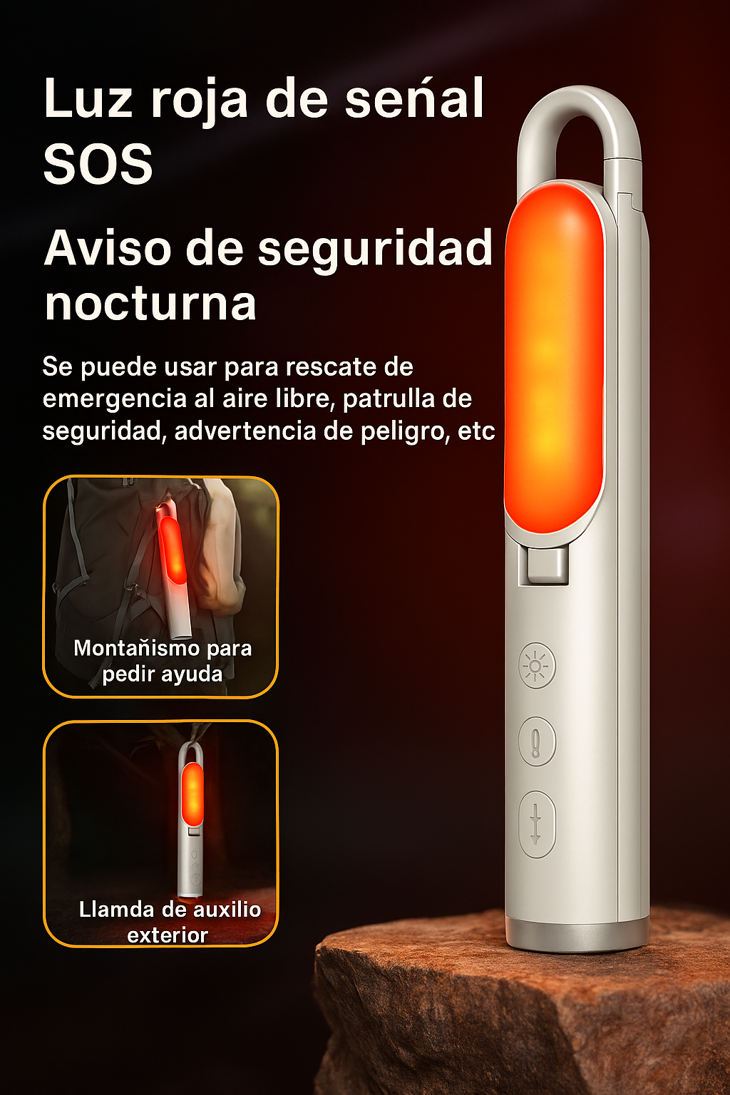 Linterna Led Multifuncion – Funcional y Recargable