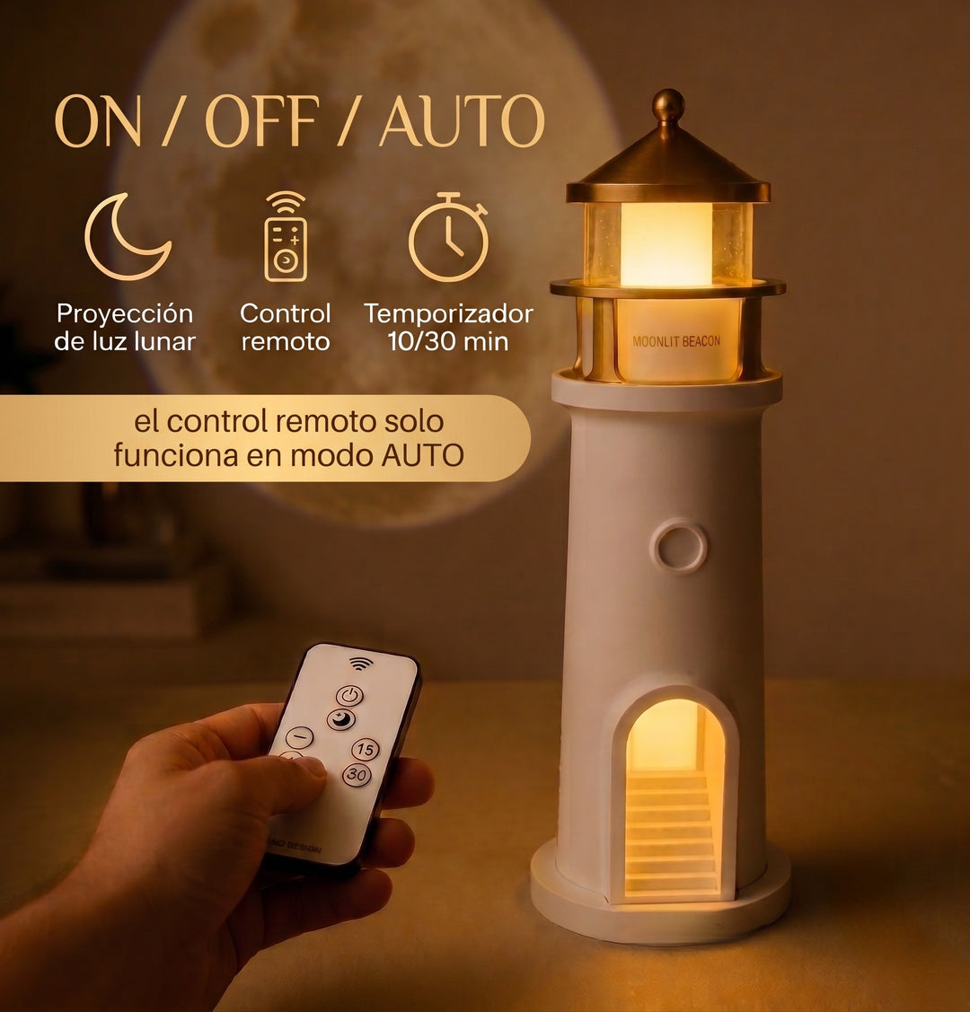 Faro Luna – Iluminación Decorativa con Bluetooth incorporado