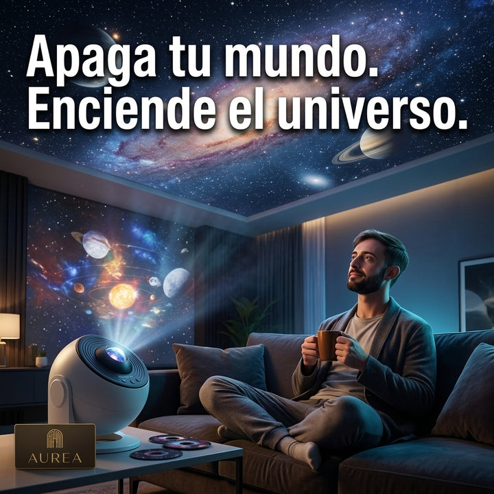 Proyector Galaxia – Iluminación Cósmica Ambiental