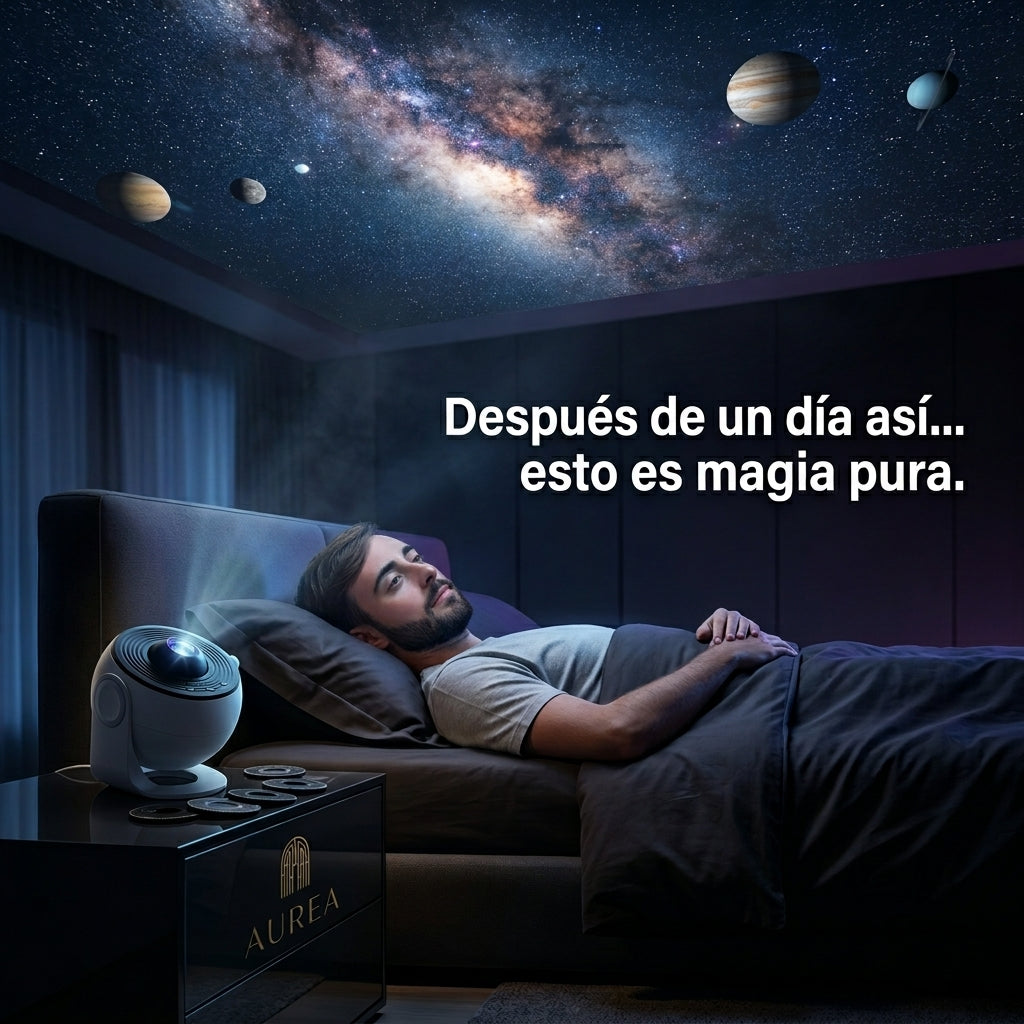 Proyector Galaxia – Iluminación Cósmica Ambiental