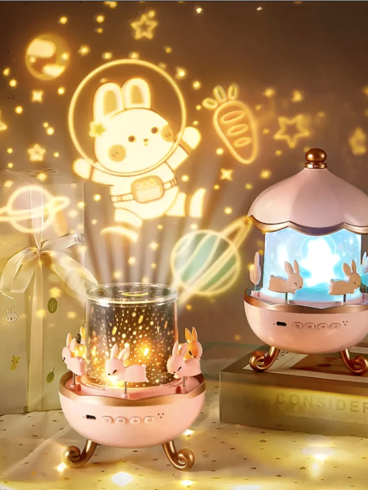 Carrusel Kids – Luz &amp; Sonido Encantado &amp; Bluetooth Incorporado